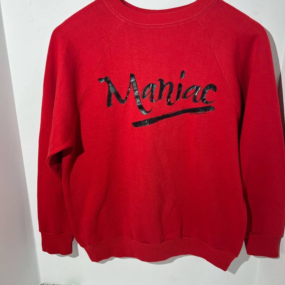 Vtg 1980’s Maniac‎ Sweatshirt
